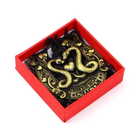 New Year's horseshoe in the box "New Year: Family Happiness", 5.5 cm-4