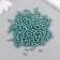 Glass beads 6/0 "dark lazor" metallic 450 g