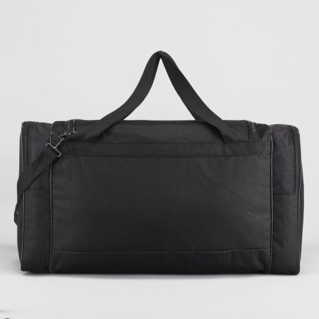 Road bag on lightning, 3 external pockets, a long belt, black color-2