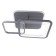 Luer with PDU 1898/2 LED 98W Dimmer Gray 50x51x9 cm Bayerlux