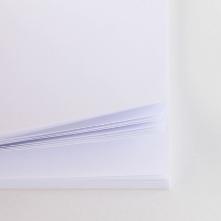 Paper block for recording with torn sheets “Class teacher”, 50 sheets, 7.5 cm x 7.5 cm.-3