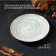 Packing ceramic dessert "Temptation", D = 19 cm, color gray color