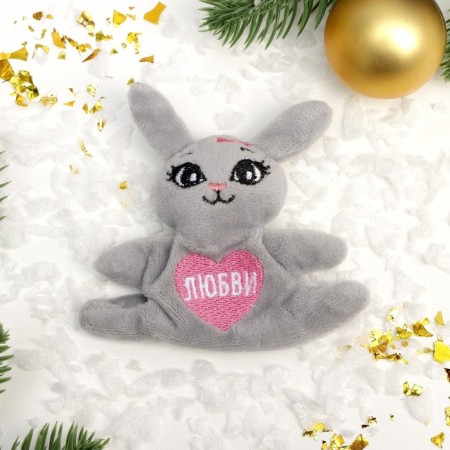 Soft toy-Magnet "Love", Bunny-1