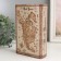 Safe-book wood to the leatherette "Old map" 21x13x5 cm
