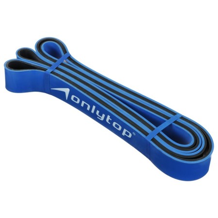 Espander Multifunctional ONLYTOP, 208x3,2x0.45 cm, 15-40 kg, blue/black color-2
