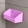 Bathroom stand on the suction cups of the “bird”, 22 × 8.5 × 9.5 cm, color mix