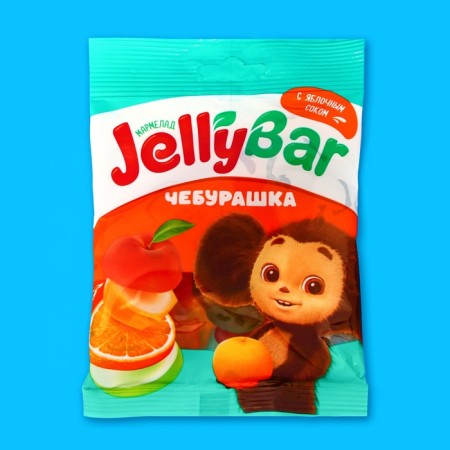 Chewing marmalade "Cheburashka Jellybar", 65 g