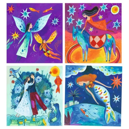 Coloring Djeco "Dreams"-1
