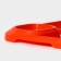 A barbecue dish with a saucer 30.3 × 21 × 2.5 cm, color orange color