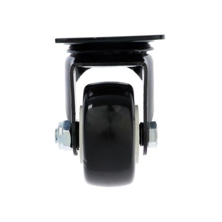 Furniture wheel, d = 65 mm, without brake, black-2