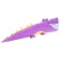 Soft toy-punch "Crocodile", 90 cm, purple color