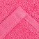 Tainted towel "Ethel" 30x30 cm, pink color, 100% cotton, 340 g/m2