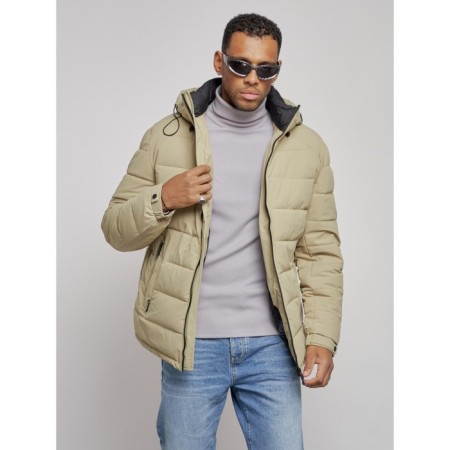 Sports male winter, size 58, light green color-6
