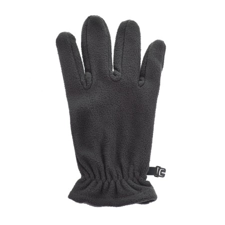Gloves fleece, gray color, size L-XL-4