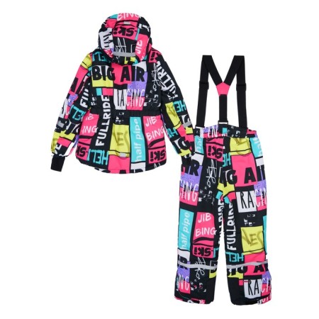 Winter set for the girl PlayTode: jacket and trousers, height 134 cm-10