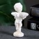 Figure "Angel with a bouquet" gilding, 10x4x4cm