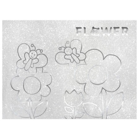 Colored paper, coloring, A4, 6 sheets, 1 color, with sparkles, one -way, in a package, 80 g/m², blue tractor-3