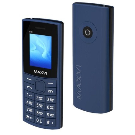 Cell phone MaxVi C40 Blue-2