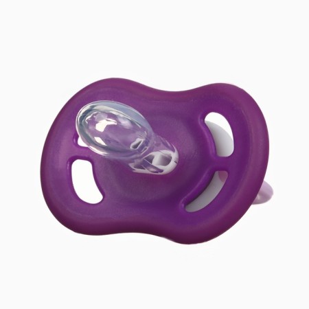 Nipple - anatomical dummy "Penguin", +6 months, color violet-4