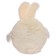 Soft toy "Bunny Pupsik", milk color, 20 cm