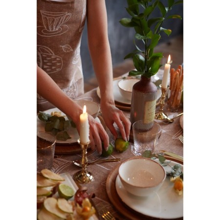Apron "Dolyana" Cup of TeA 60x65cm, 100% cotton, 164 g/m2-8