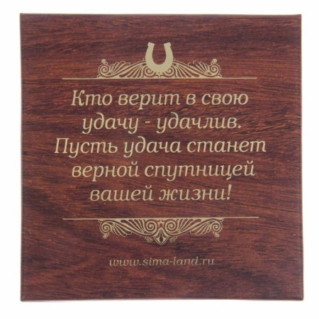 Подкова «Удачи и богатства».-1