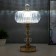 Table lamp sensory "Rendi" LED 3W 3000-6000K USB batter dimmer gold 15.5x15x30 cm 102220