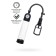 Mechanical pump Sexus Men Training Helmer, ABS plastic, black, 70 cm
