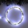 Garland "thread" 5 m Rosa, IP20, silver thread, 50 LED, white glow, USB