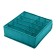 Organizer for linen, 15 cells, turquoise color