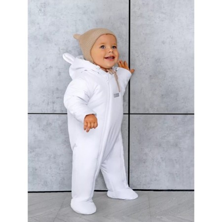 Combineson children's demi -season Amarobaby Spring, height 74 cm, white color-4