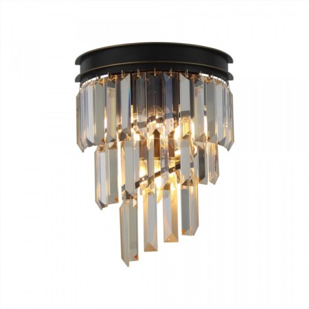 Lamp Citilux "Martin" CL332432, 12.5x32 cm, 3x60W, E14, brown color