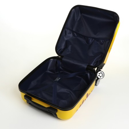 Baby suitcase 32 l (XS), Bear Toy, lightning department, yellow color-7