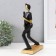 Polystone souvenir "Basistarist" black with gold 15.5x7.5x25.5 cm