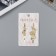 Invisibility for hair "Audrey" (set 2 pcs) butterfly carved, 5.5 cm, gold