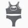 Female set (top, panties) dark gray color, size 44-46