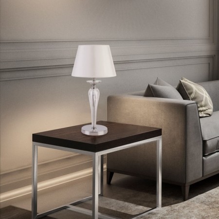 Classical desktop lamp Olenna, 60W, E27, 30x30x56.8 cm-4