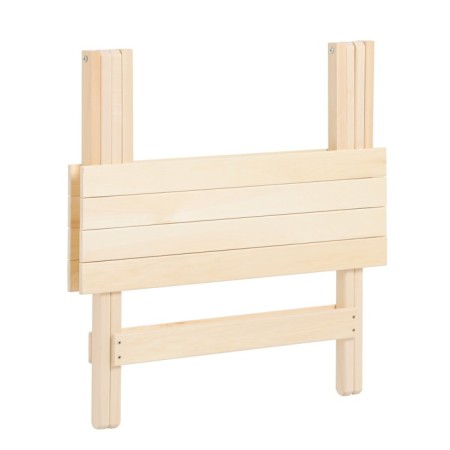 Folding table, 80 × 60 × 75cm, from linden, extra-4