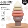 Developing toy - Pyramid "Freezing", Silicon, Mum & Baby