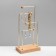 Earrings stand, 4 tiers, 4 pairs, 12 × 7 × 25, color gold