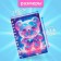 Notebook Gift Book on the comb 80l, line, color block, PVC cover 3D Bear (17.6x13.5cm) 105