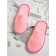 Slippers female closed nose, size 39-41, pink color