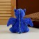 Soft toy "Dragon", 17 cm, blue color