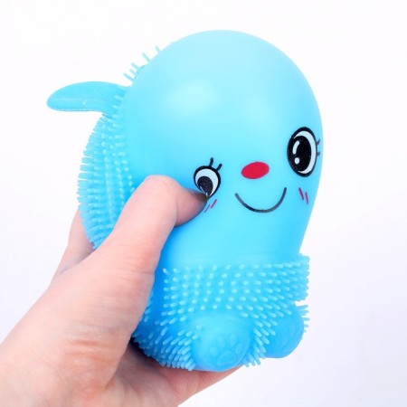 Hedgehog "Bun" light, color mix-1