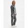 Women's costume (anorax and trousers) minku: Fleece Soft, graphite color, pr 42