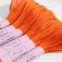 Muline threads, 8 ± 1 m, color bright red No. 740