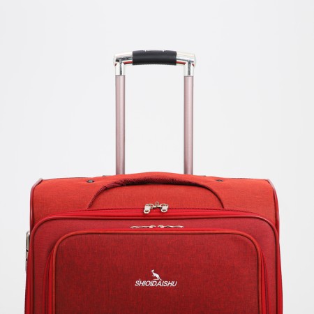 Big suitcase 28 ", a lightning department, code castle, 3 wheels, 2 outer pockets, red color-5