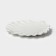 Porcelain dish Magistro "shell", d = 25.3 cm, white color