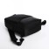 A backpack-samka with a zipper, 2 external pockets, black color