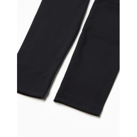 Women's legins with minaku grid, black color, rr 46-8